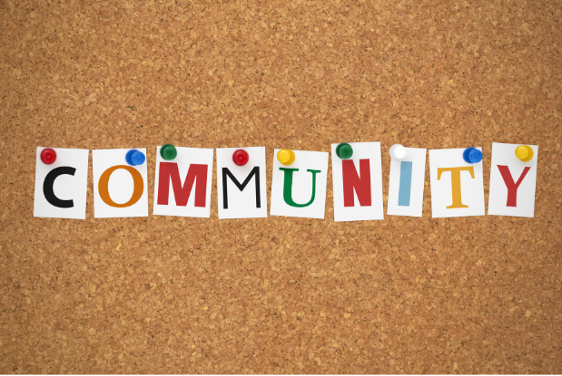 Community bulletin board