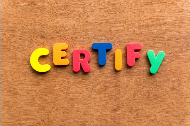 Certify Your Business